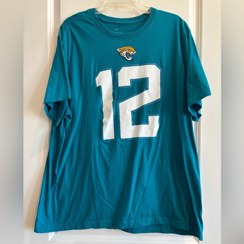 Nike Jacksonville Jaguars Hunter 12 Teal NFL T Shirt XXL The Nike Tee NWOT
